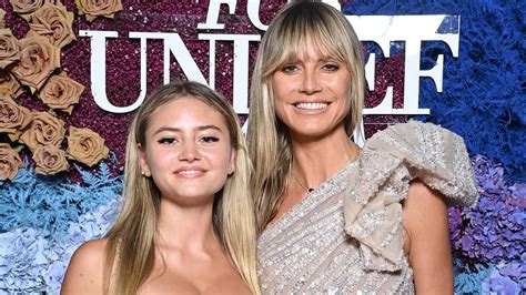 leni klum titte|Heidi Klum’s daughter Leni, 19, puts on busty display in green .